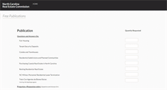 Desktop Screenshot of ncrecpublications.org